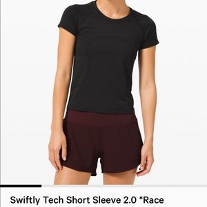 black swifty tech 2.0 race t shirt